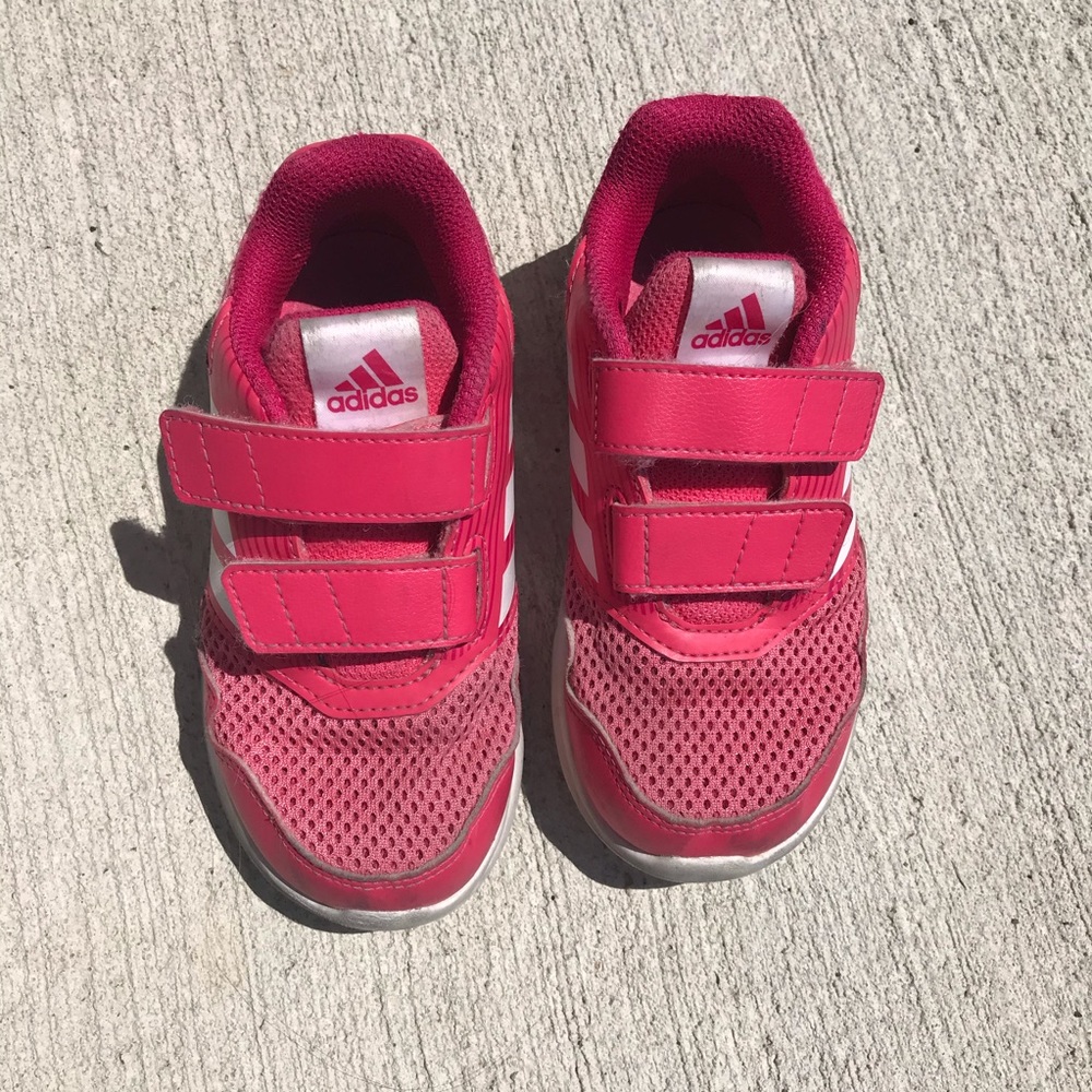 Adidas hot pink sneakers